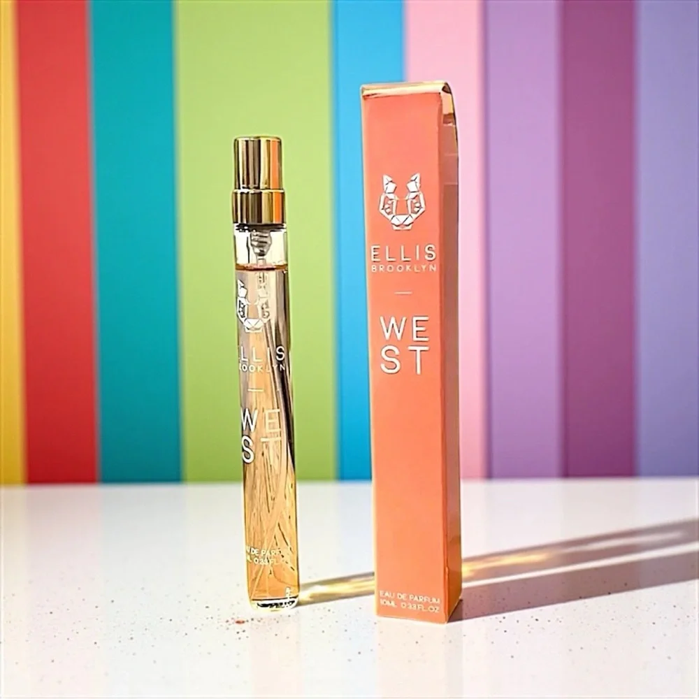 Ellis Brooklyn WEST Eau De Parfum Perfume 10 ml Purse Purse Spray NIB RV $30